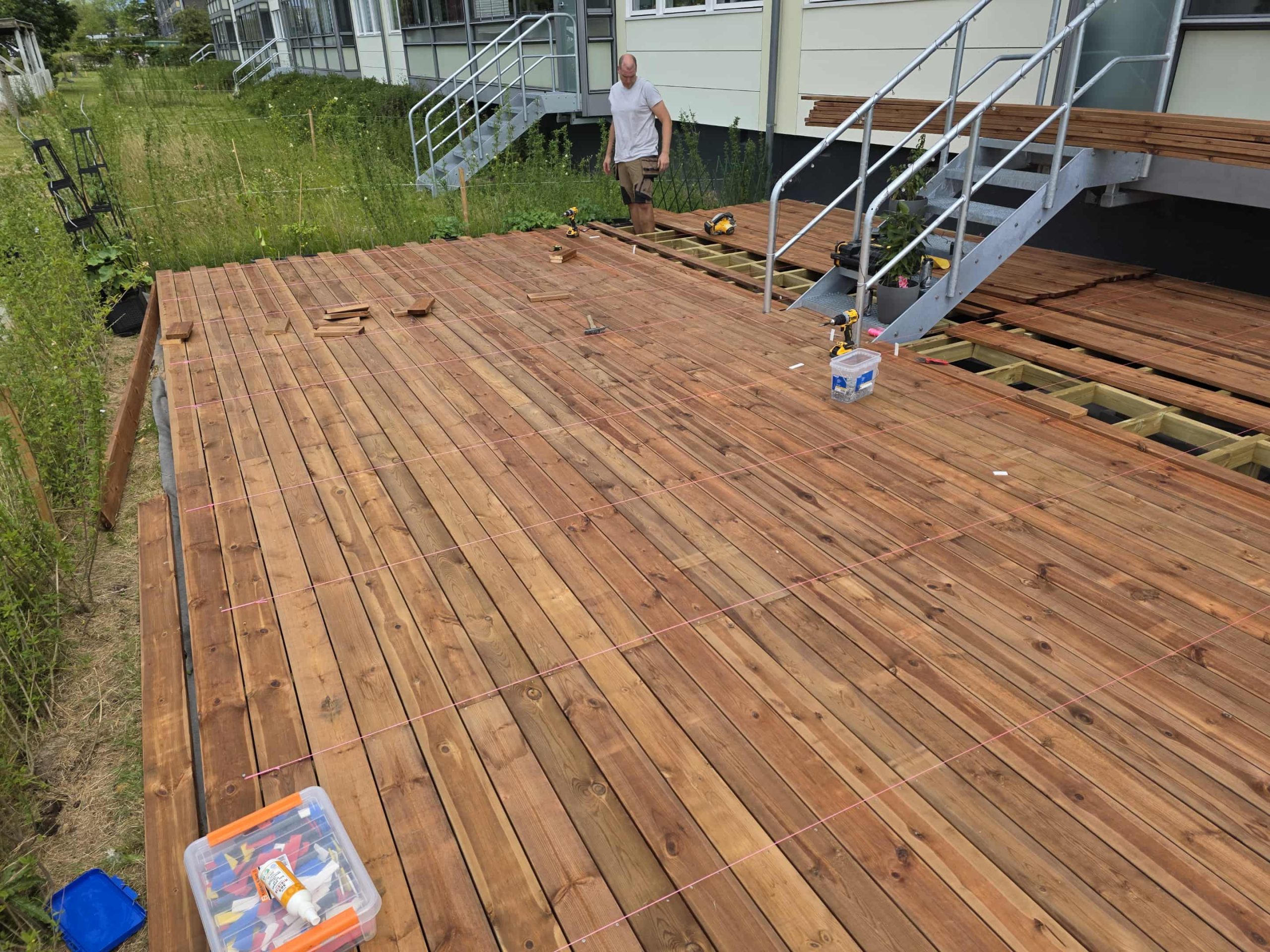 Træterrasse fra Meiltoft Multibyg